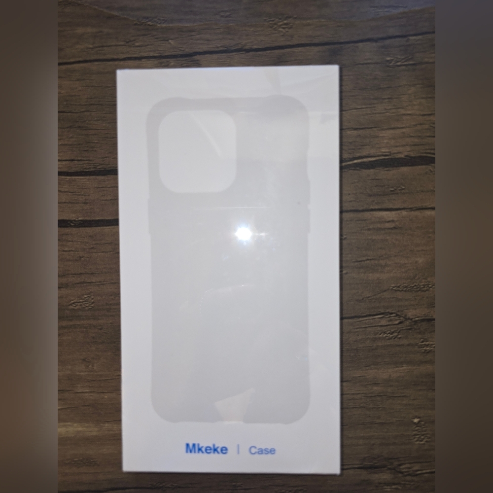Mkeke Clear Transparent Phone Case For 16 Pro Max Case